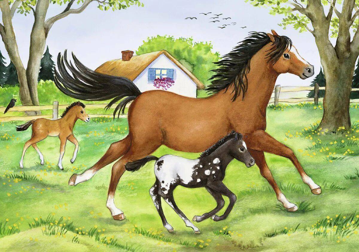 Лошадь для детей #19