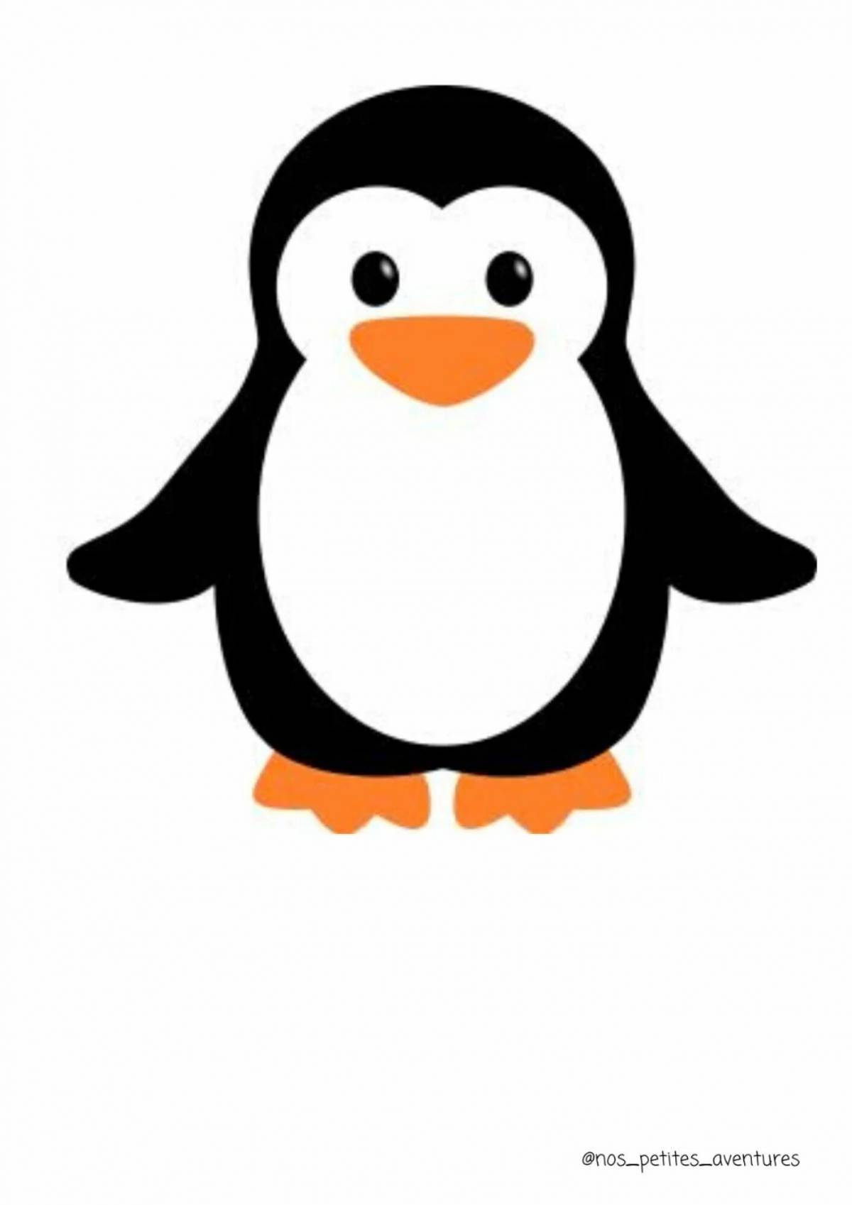 Пингвин для детей #1
