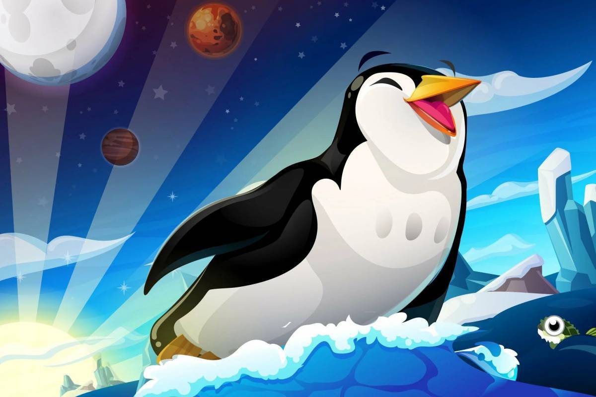 Пингвин для детей #23