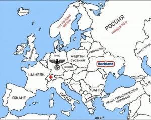 Раскраска карта европы #27 #86891