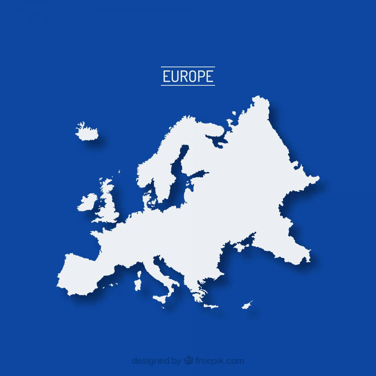 Карта европы #35