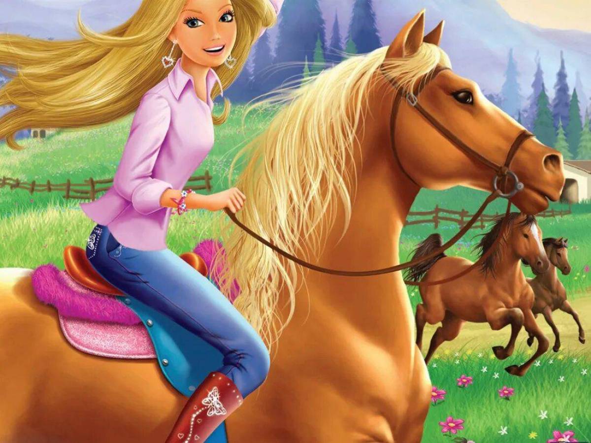 Лошадки для девочек #27