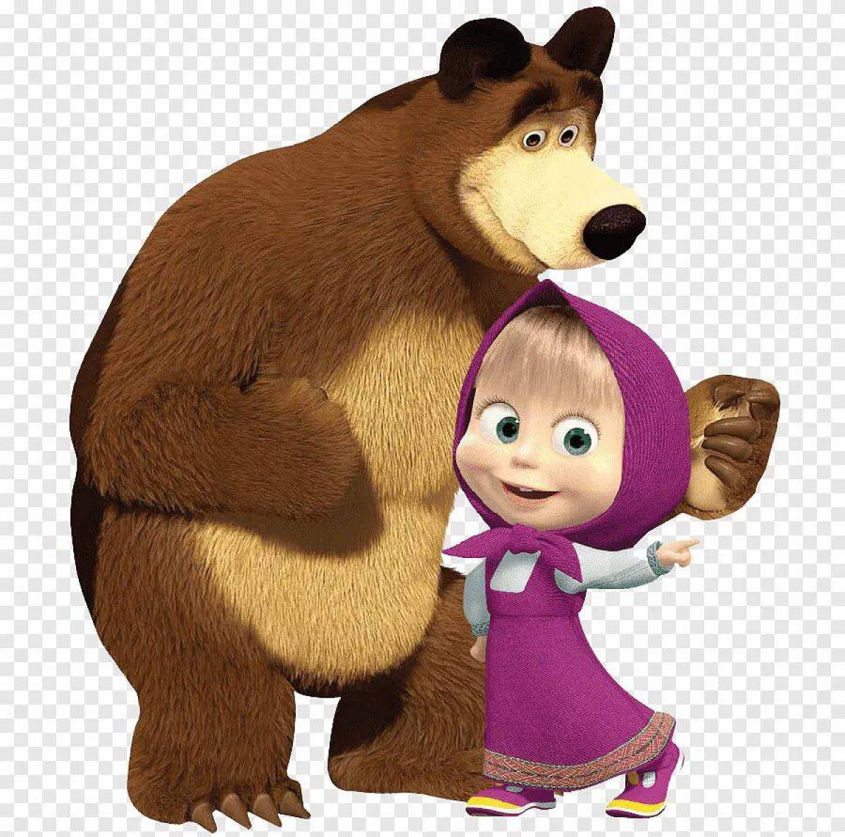 Маша и медведь для детей #5