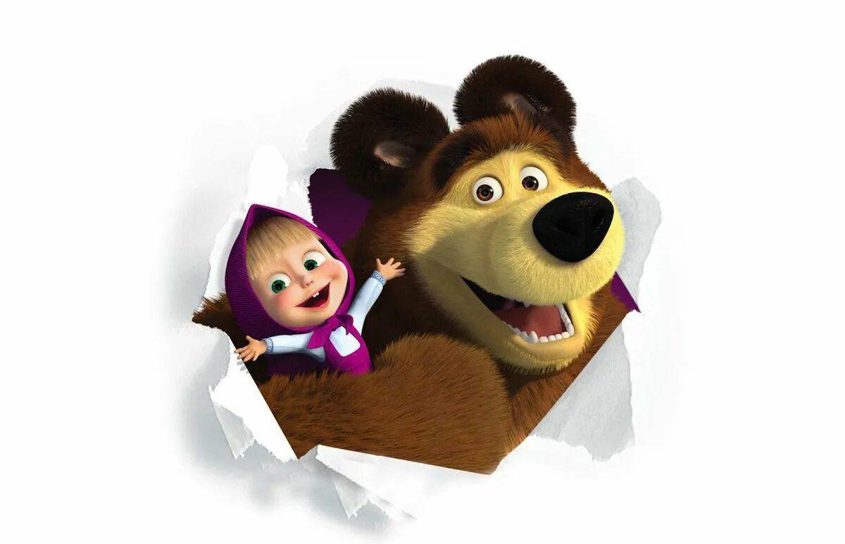 Маша и медведь для детей #7