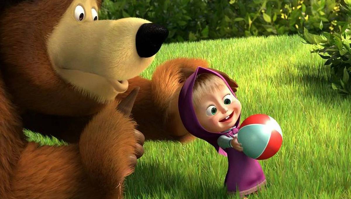 Маша и медведь для детей #8