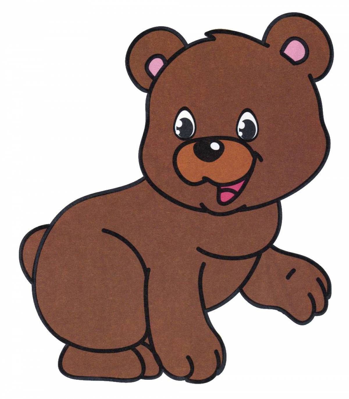 Медведь картинка для детей #16