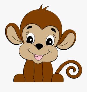Раскраска обезьянка для детей #15 #121999