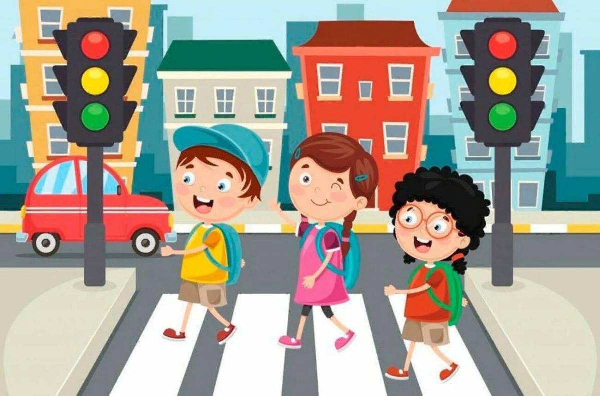 Пешеходный переход для детей #2