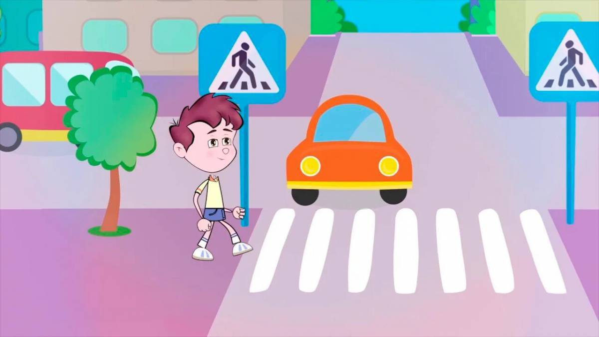 Пешеходный переход для детей #5