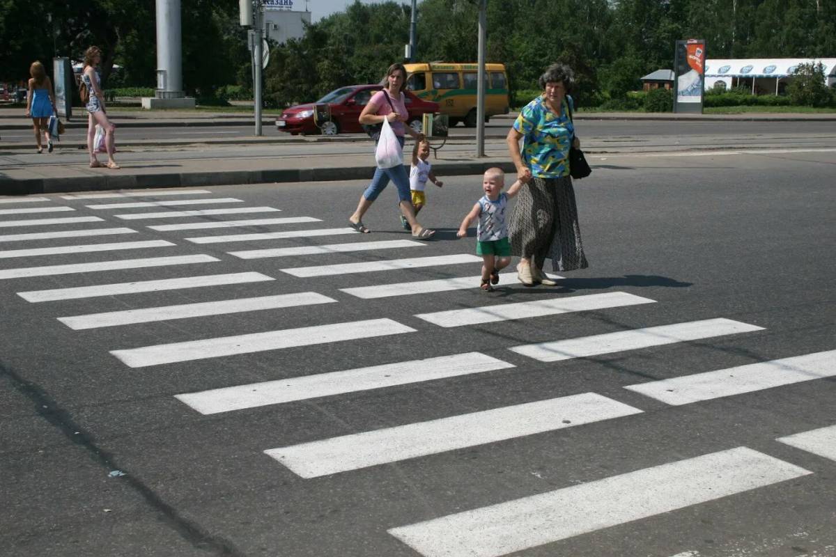 Пешеходный переход для детей #10