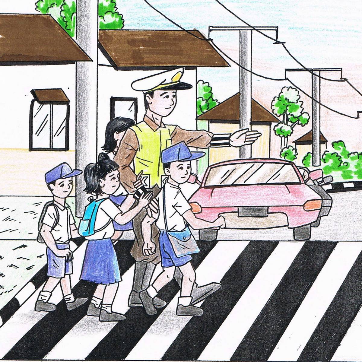 Пешеходный переход для детей #28