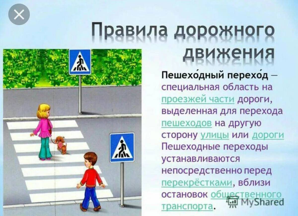 Пешеходный переход для детей #30