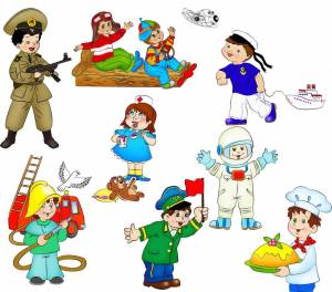 Раскраска профессии для детей в детском саду #11 #136612