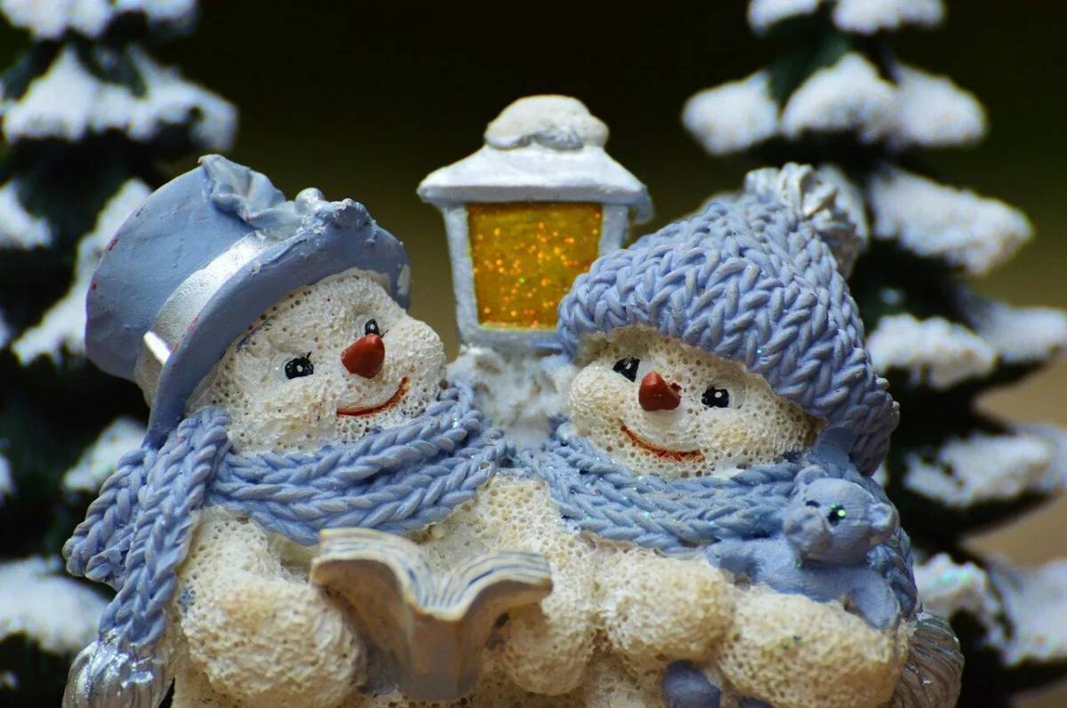 Снеговики новогодние #31