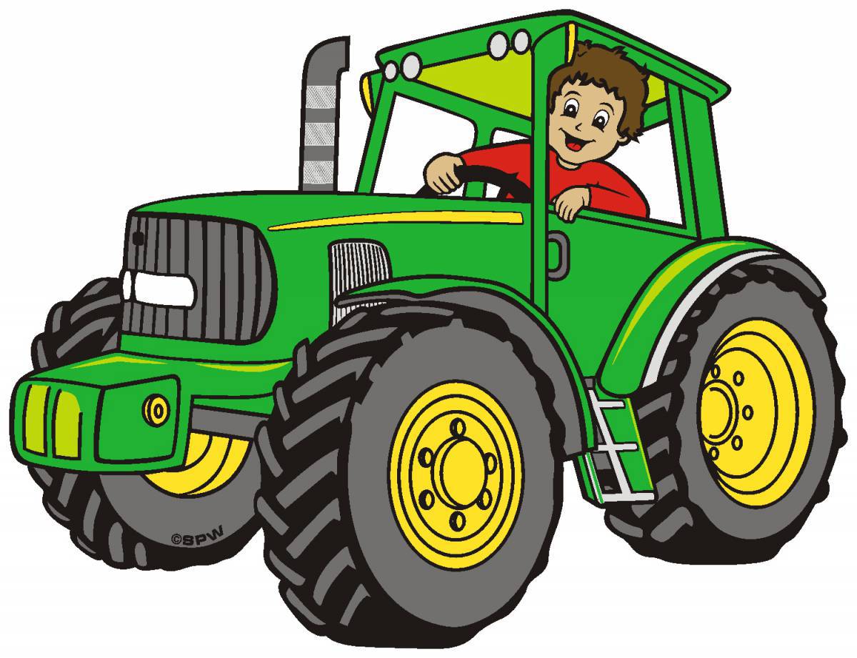 Трактора для детей 5 6 лет #18