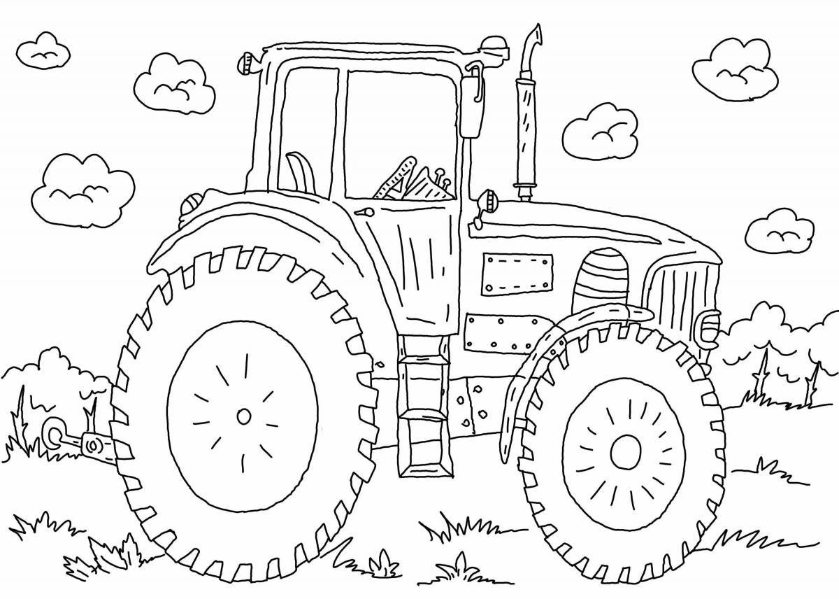 Трактора для детей 5 6 лет #38