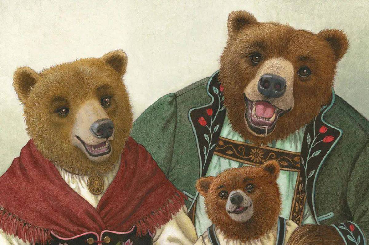 Три медведя для детей #7
