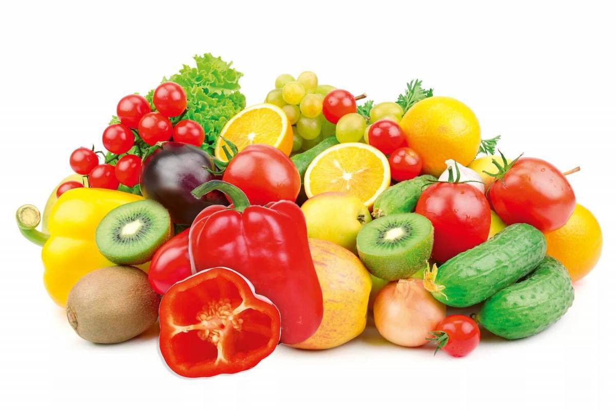 Фрукты и овощи для детей #19