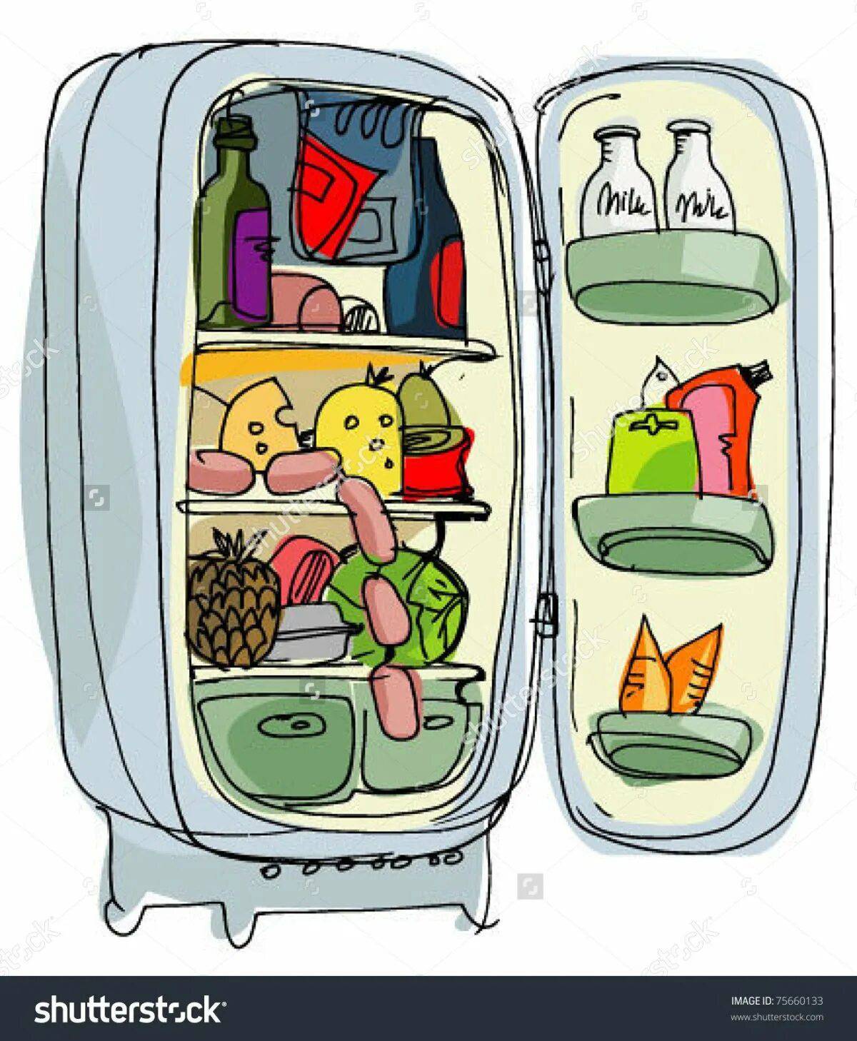 Холодильник для детей #6