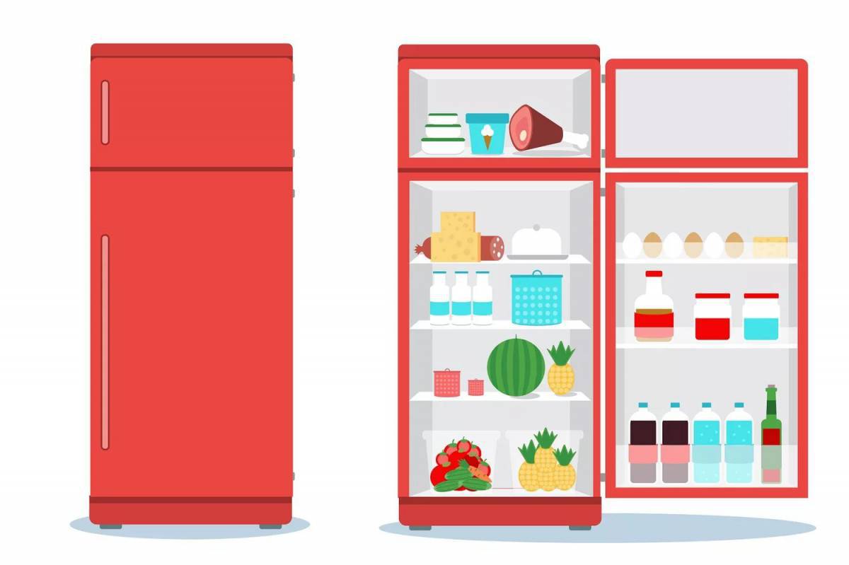 Холодильник для детей #12