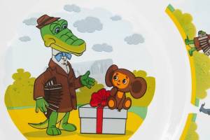 Раскраска чебурашка и крокодил гена для детей #2 #175806