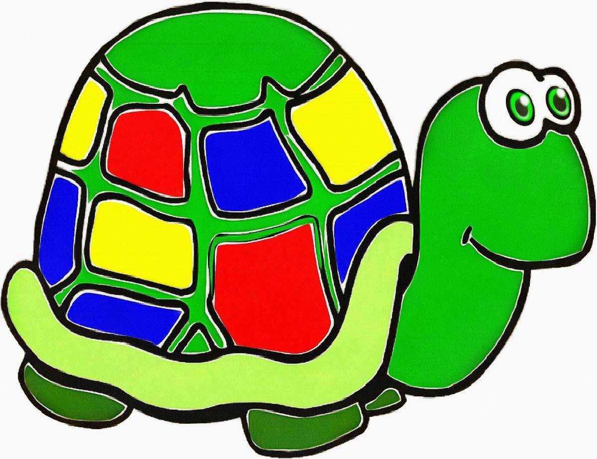 Черепаха для детей #13
