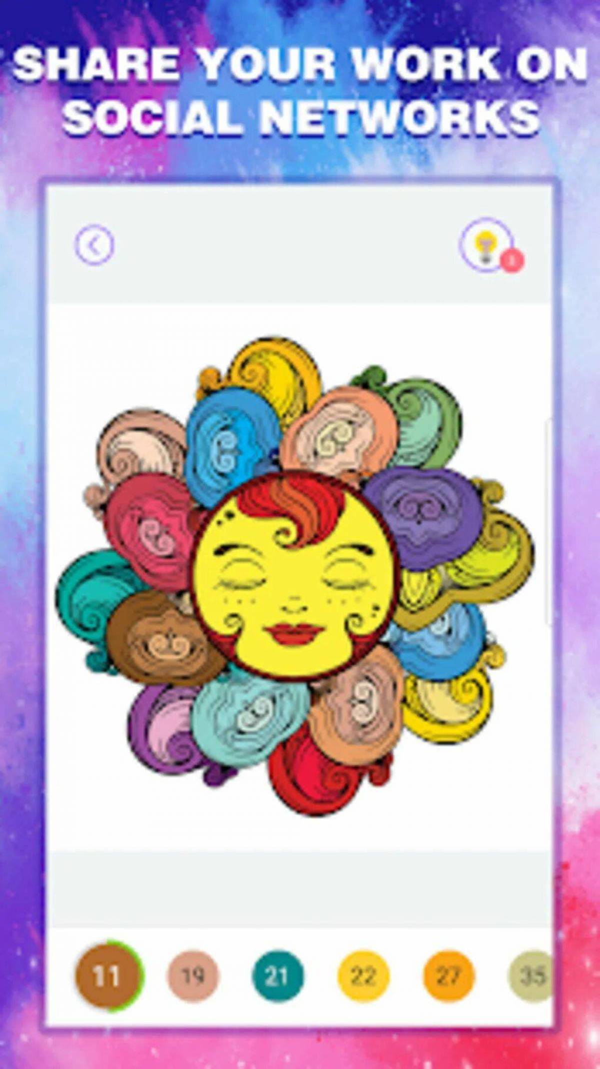 Happy color игра на телефон андроид #38