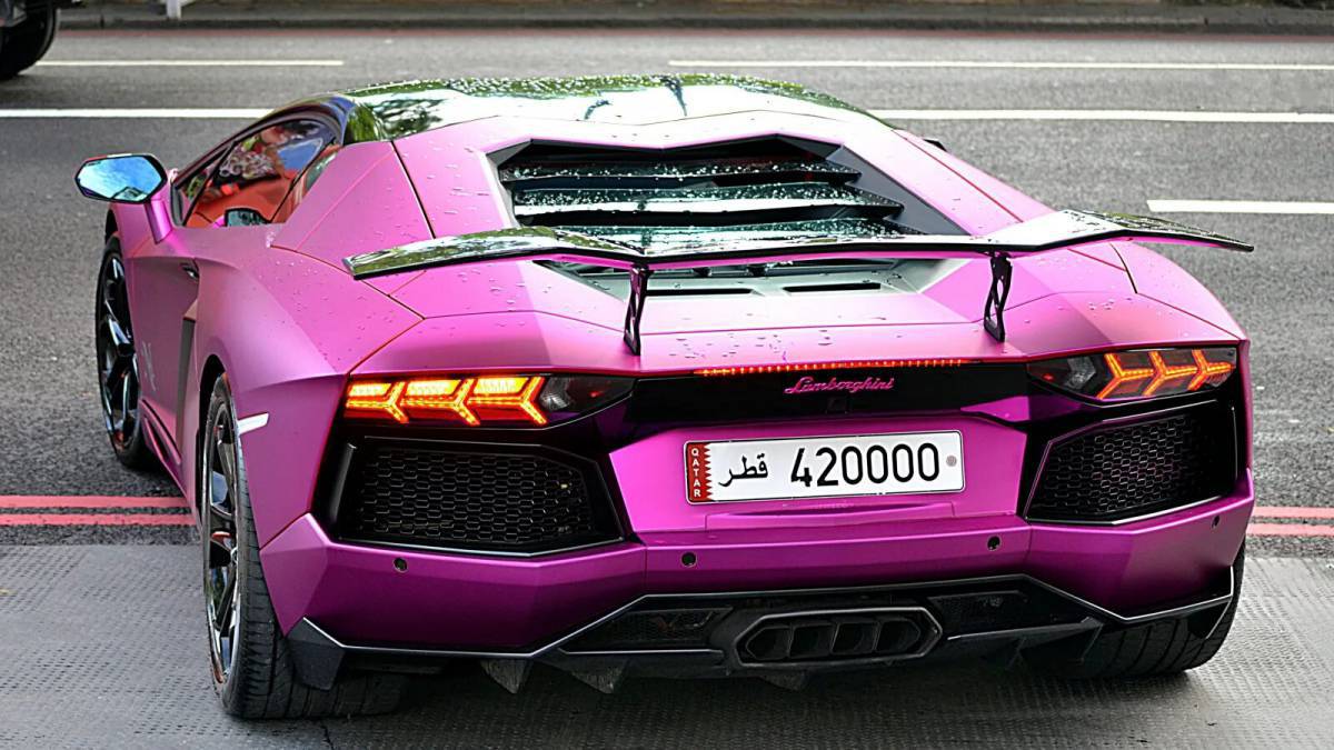 Lamborghini aventador #9