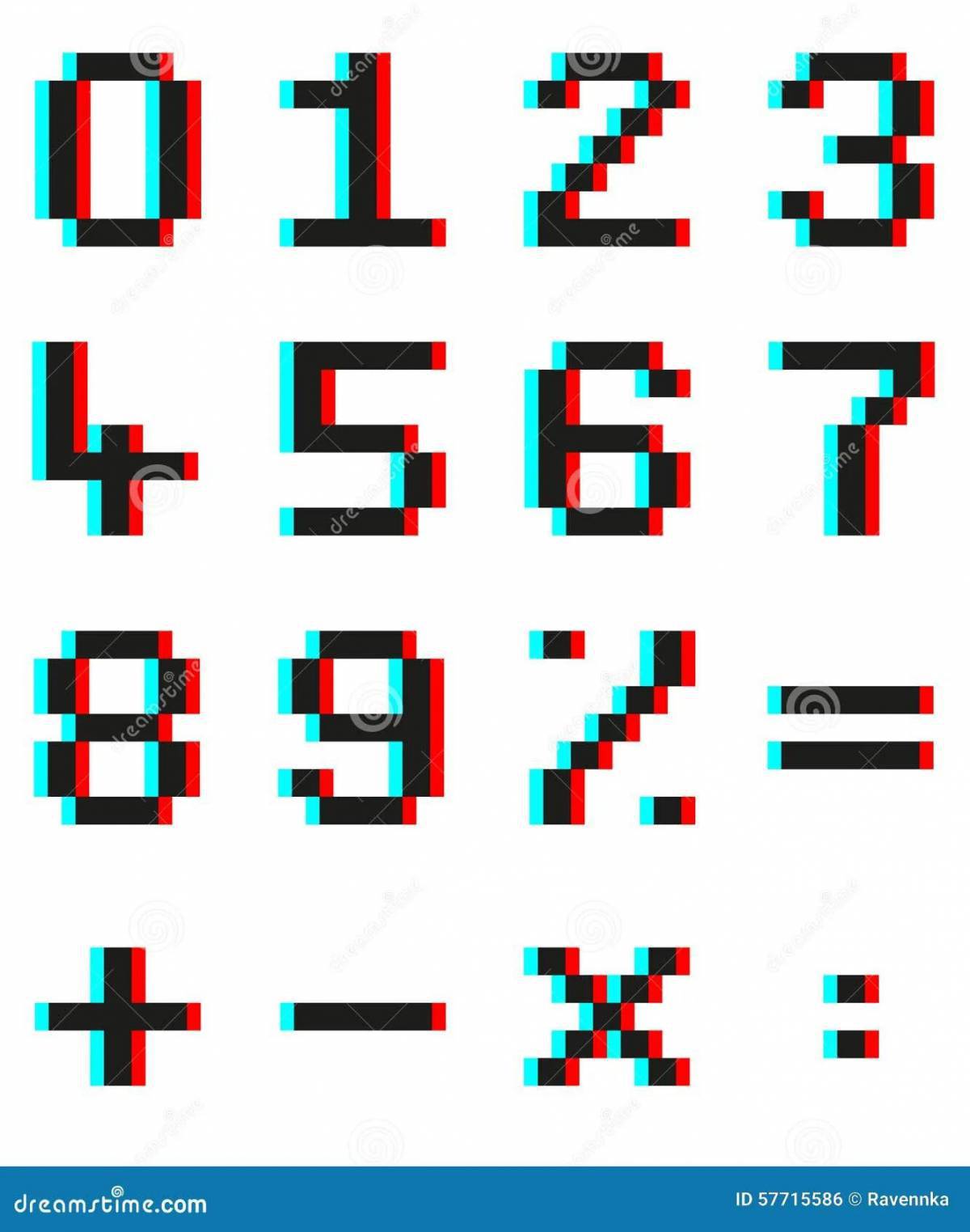 Pixel art по цифрам #16