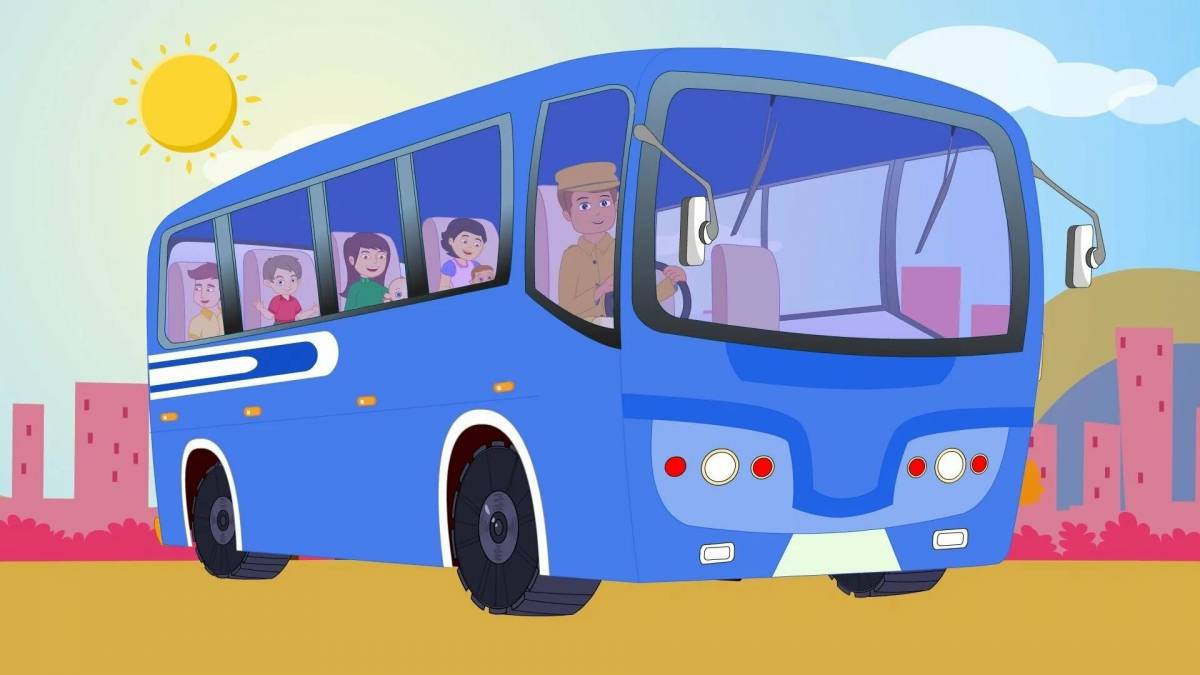 Автобуса для детей 5 лет #9