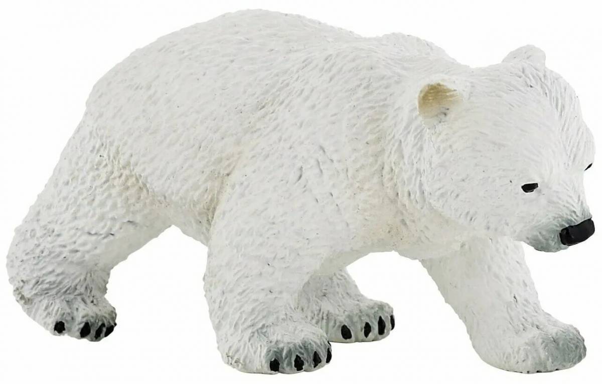 Белый медведь для детей 5 6 лет #30