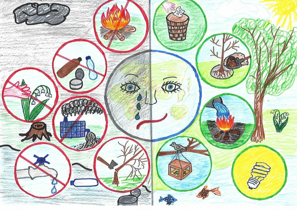 Берегите природу для детей на экологическую тему #35