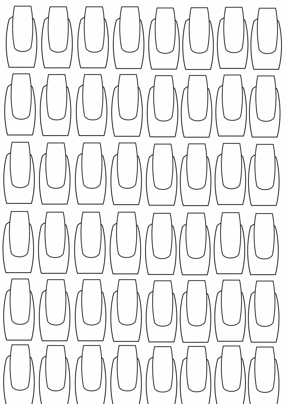 Бумажные ногти #4