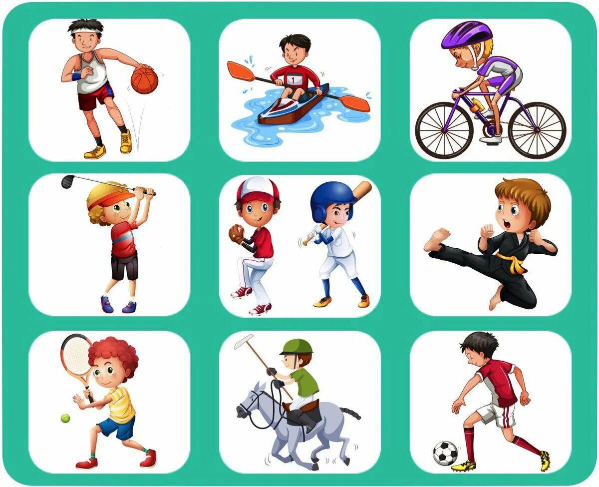Виды спорта для детей 5 6 лет #2