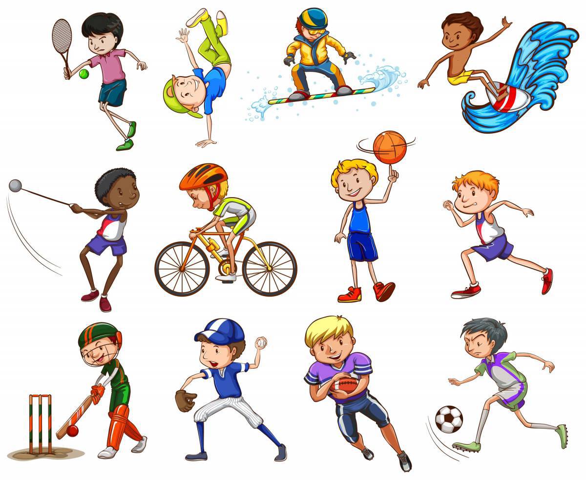 Виды спорта для детей 5 6 лет #13