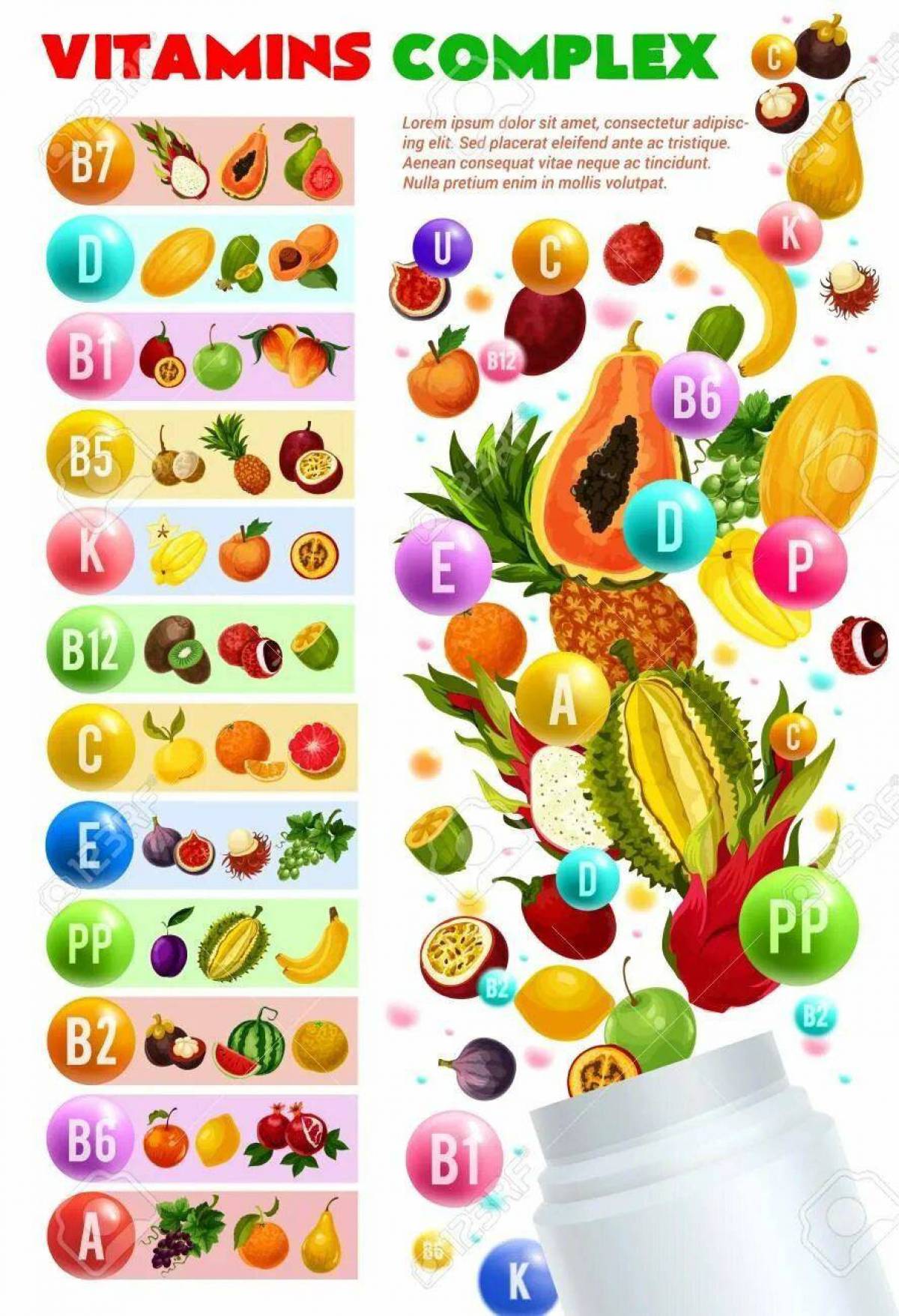 Витамины для детей в овощах и фруктах #18