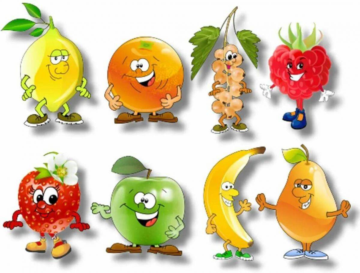 Витамины для детей в овощах и фруктах #22