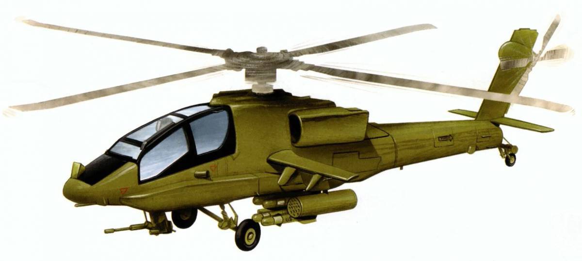 Военный вертолет для детей #3