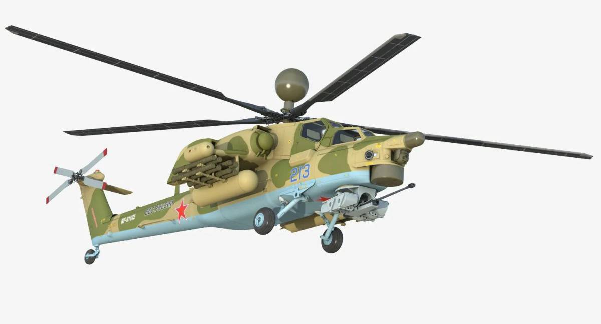 Военный вертолет для детей #19