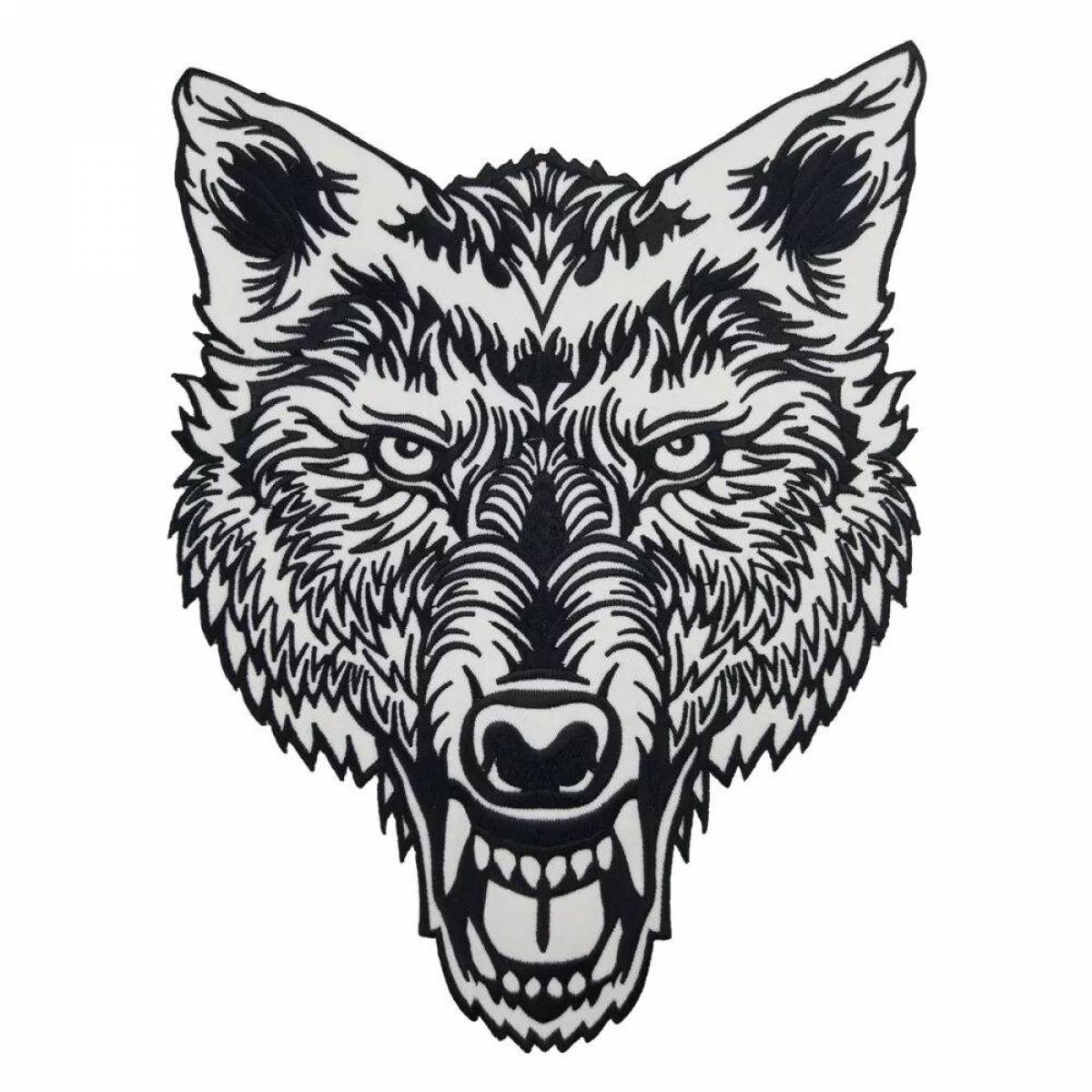 Голова волка #19
