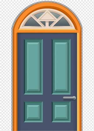 Раскраска дверь для детей #3 #258594