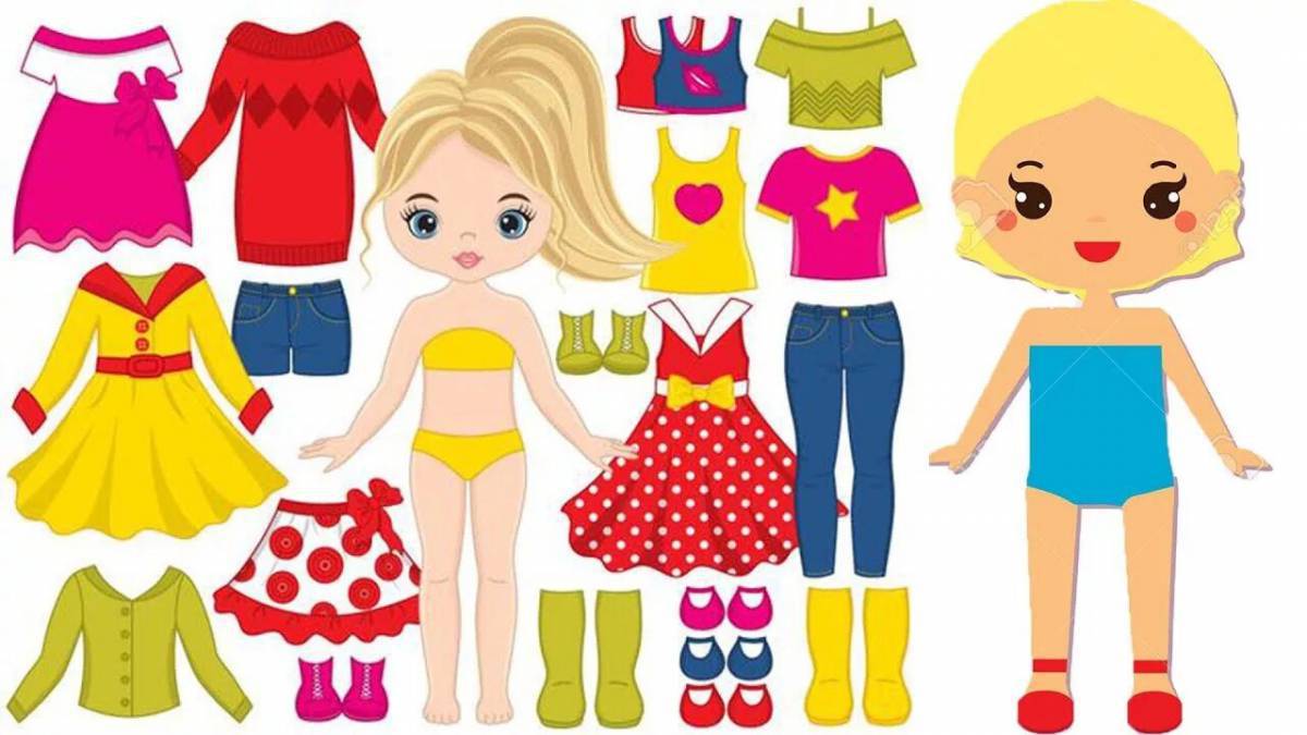 Для девочек куклы с одеждой #7