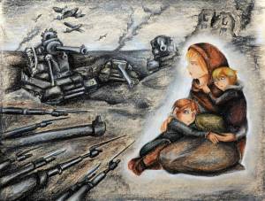 Раскраска для детей война 1941 1945 #26 #282117