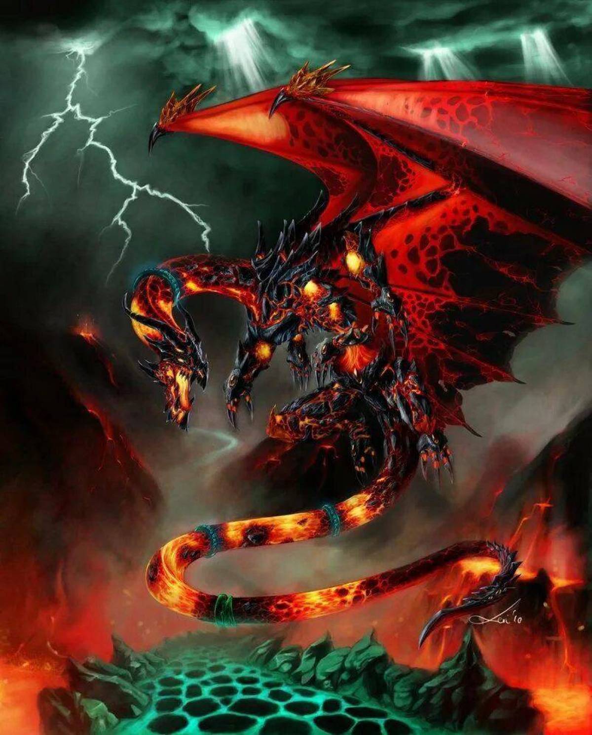 Дракон огненный #19