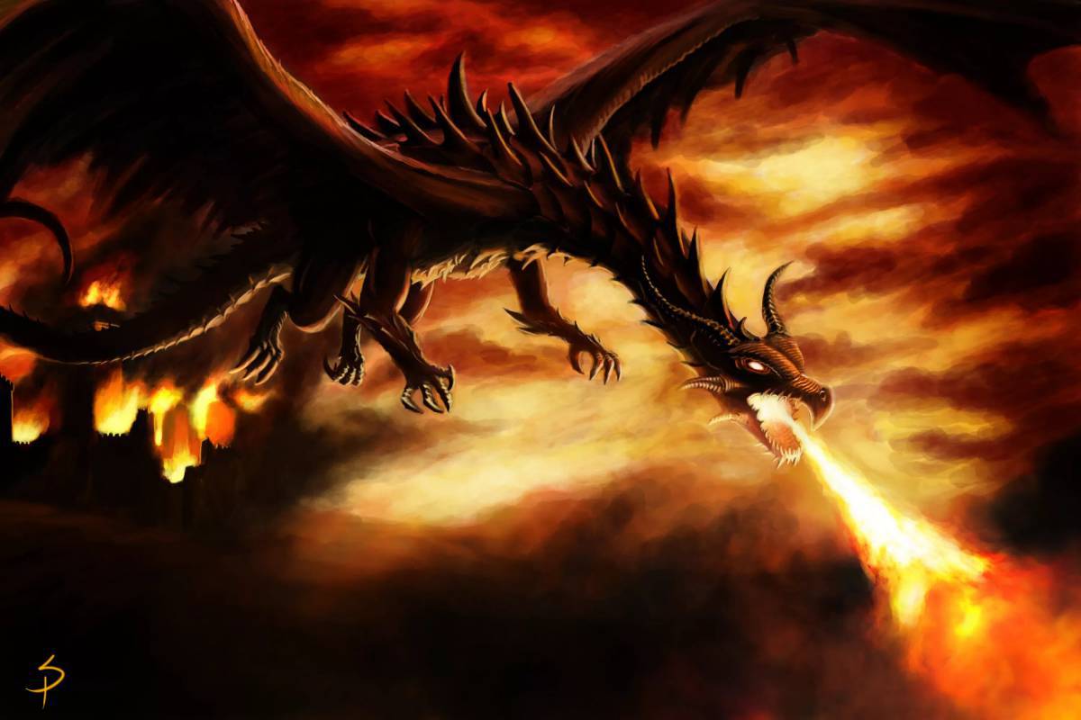 Дракон огненный #33