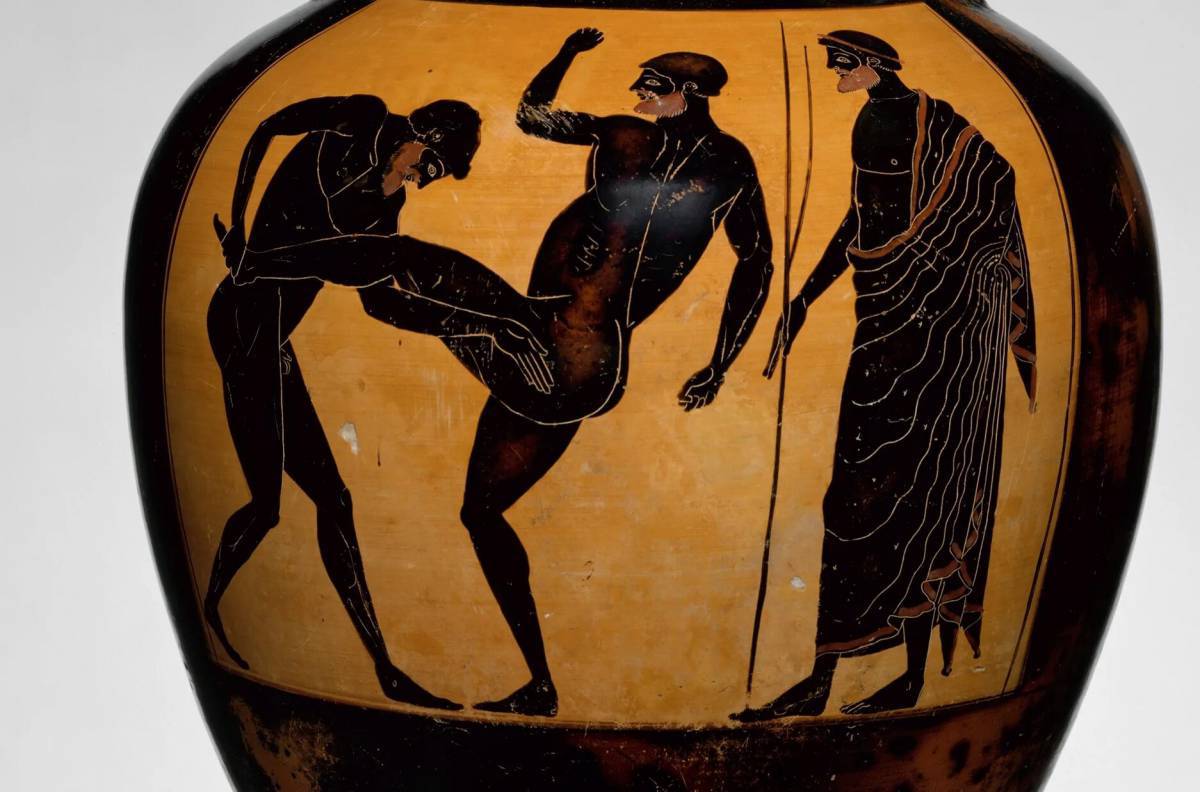 Древнегреческая ваза #11