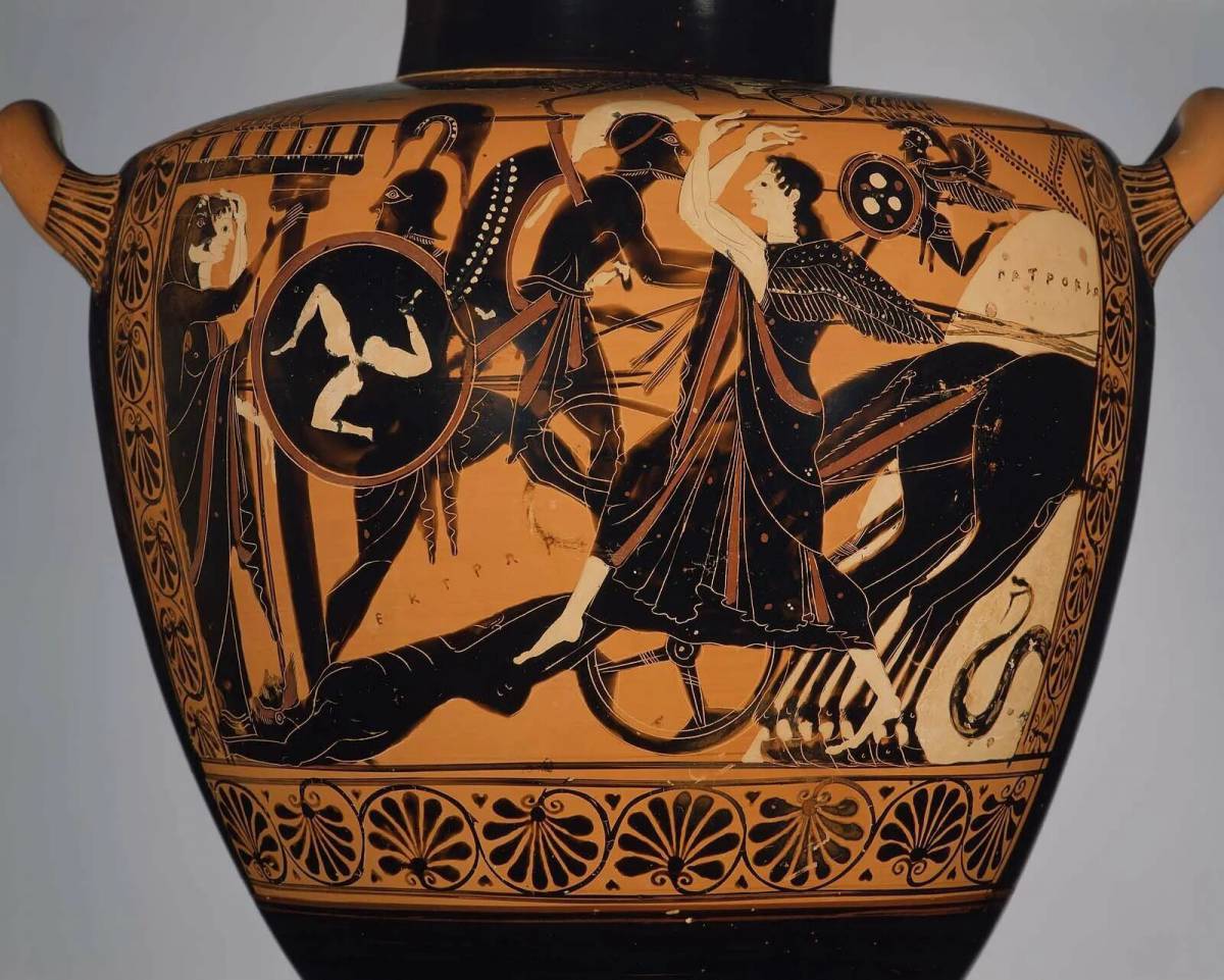 Древнегреческая ваза #13