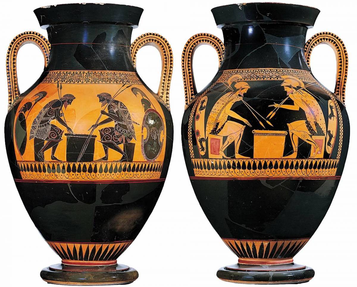 Древнегреческая ваза #14