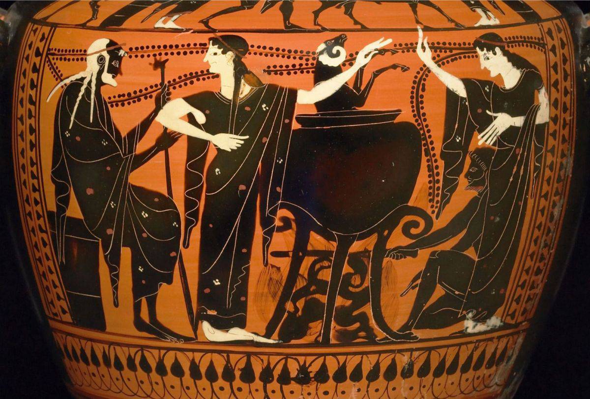 Древнегреческая ваза #28