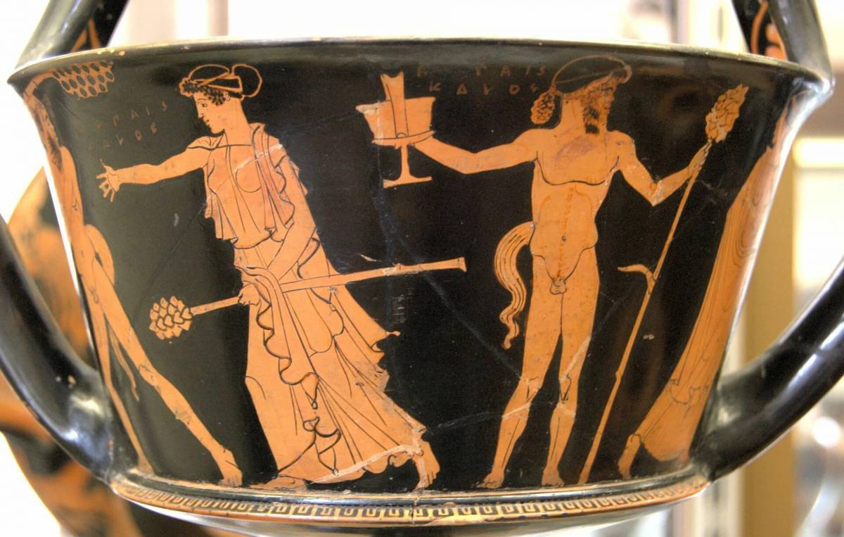 Древнегреческая ваза #32